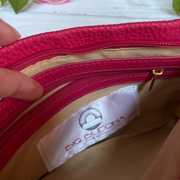 Gorgeous Big Buddha Hot Pink Wristlet - Picture 5 of 10